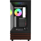 Thermaltake View 270 Plus WS ARGB, Chassis Tower Nero/legno