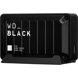 WD WD_BLACK D30 500 GB Nero, Disco a stato solido Nero, 500 GB, USB tipo-C, 3.2 Gen 2 (3.1 Gen 2), Nero
