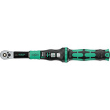 Wera Chiave dinamometrica con quadrato passante Click-Torque Lock A 6 R/L Nero/Verde