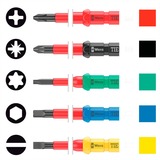 Wera Kraftform Kompakt VDE Big Pack 1, 05006617001, Cacciavite giallo/Rosso