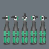 Wera Zyklop Pocket Set 2, 18 pezzi, Set di bit Nero/Verde
