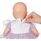 ZAPF Creation BABY born Lilac Tutu Dress 43cm, Accessori della bambola BABY born Lilac Tutu Dress 43cm, Vestito per bambola, 3 anno/i