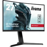 iiyama G-MASTER GB2766HSU-B1 LED display 68,6 cm (27") 1920 x 1080 Pixel Full HD Nero Nero, 68,6 cm (27"), 1920 x 1080 Pixel, Full HD, LED, 1 ms, Nero