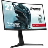 iiyama G-MASTER GB2766HSU-B1 Monitor PC 68,6 cm (27") 1920 x 1080 Pixel Full HD LED Nero, Monitor di gioco Nero, 68,6 cm (27"), 1920 x 1080 Pixel, Full HD, LED, 1 ms, Nero