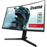 iiyama G-MASTER GB2766HSU-B1 Monitor PC 68,6 cm (27") 1920 x 1080 Pixel Full HD LED Nero, Monitor di gioco Nero, 68,6 cm (27"), 1920 x 1080 Pixel, Full HD, LED, 1 ms, Nero
