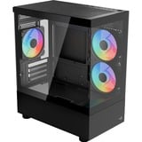 Aerocool Viewport Mini V2 ARGB, Chassis Tower Nero