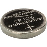 Ansmann 3V Lithium CR1025 Batteria monouso Litio Batteria monouso, CR1025, Litio, 3 V, 1 pz, Argento