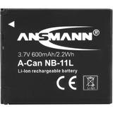 Ansmann A-Can NB-11L Ioni di Litio 600 mAh 600 mAh, 3,7 V, Ioni di Litio, 1 pezzo(i)