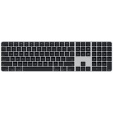 Apple Magic Keyboard tastiera USB + Bluetooth QWERTY Inglese US Argento, Nero argento/Nero, Full-size (100%), USB + Bluetooth, QWERTY, Argento, Nero