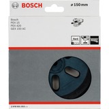 Bosch 2 608 601 053 fornitura per levigatura manuale Foglio abrasivo 1 pz, Platorello per levigatrice Nero, Foglio abrasivo, 150 mm, 150 mm, 1 pz
