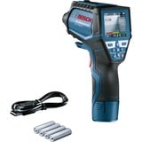 Bosch GIS 1000 C Professional Termometro ottico da ambiente Interno/esterno Nero, Blu, Rilevatore termico blu/Nero, Termometro ottico da ambiente, Interno/esterno, °C, -40 - 1000 °C, Digitale, Nero, Blu