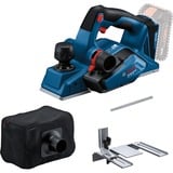 Bosch Pialla a batteria GHO 18V-26 Professional solo, 18Volt, Aereo elettrico blu/Nero