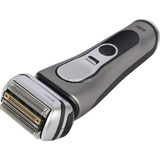 Braun Series 9 Pro+ 9615S Rasoio Trimmer Nero, Grigio grigio/Argento, Rasoio, Nero, Grigio, Acciaio inox, Pulsanti, LED, CA/Batteria