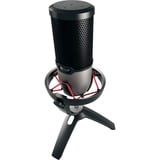 CHERRY UM 6.0 ADVANCED Nero, Argento Microfono da tavolo Nero/Argento, Microfono da tavolo, 24 bit, 96 kHz, 120 dB, Microfono cardioide/omnidirezionale, Cablato