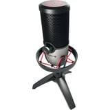 CHERRY UM 6.0 ADVANCED Nero, Argento Microfono da tavolo Nero/Argento, Microfono da tavolo, 24 bit, 96 kHz, 120 dB, Microfono cardioide/omnidirezionale, Cablato
