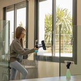 Cecotec Conga Rockstar 3700 Glass, Lavavetri grigio/Nero