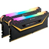 Corsair Vengeance CMW16GX4M2E3200C16-TUF memoria 16 GB 2 x 8 GB DDR4 3200 MHz Nero, 16 GB, 2 x 8 GB, DDR4, 3200 MHz, 288-pin DIMM