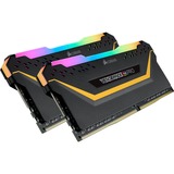 Corsair Vengeance CMW16GX4M2E3200C16-TUF memoria 16 GB 2 x 8 GB DDR4 3200 MHz Nero, 16 GB, 2 x 8 GB, DDR4, 3200 MHz, 288-pin DIMM