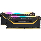 Corsair Vengeance CMW16GX4M2E3200C16-TUF memoria 16 GB 2 x 8 GB DDR4 3200 MHz Nero, 16 GB, 2 x 8 GB, DDR4, 3200 MHz, 288-pin DIMM