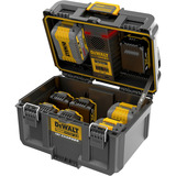 DEWALT Scatola di ricarica ToughSystem 2.0, Stazione di ricarica Nero