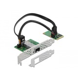DeLOCK 95267 scheda di interfaccia e adattatore Interno SFP Mini PCI Express, SFP, Piena altezza/mezza lunghezza