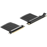 DeLOCK Scheda Riser PCI E 4.0 x16>x16 Slot 90° con cavo 30cm, Scheda di montaggio Nero