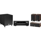 Denon AVR-S 670H + Dali 5.1 Lautsprecher Set Bundle, Ricevitore AV Nero