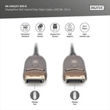 Digitus AK-340107-200-S, Cavo Nero