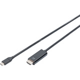 Digitus Cavo adattatore USB-C > HDMI A, 4K @ 60HZ Nero