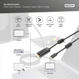 Digitus Cavo adattatore USB-C > HDMI A, 4K @ 60HZ Nero