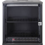 Digitus Set di rete SOHO Pro 19" 540x400 mm (LxP), IT armadio Nero