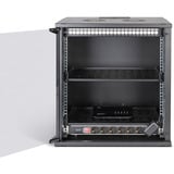 Digitus Set di rete SOHO Pro 19" 540x400 mm (LxP), IT armadio Nero