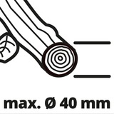 EINHELL GC-KS 2540 tritaerba 2000 W Lama rosso/Nero, 290 mm, 625 mm, 423 mm, 9,9 kg, 300 mm, 420 mm