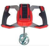 EINHELL Professional Akku-Farb-/Mörtelrührer TP-MX 18-2 Li BL - Solo, 18Volt, Agitatore rosso/Nero