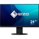 EIZO FlexScan EV2460-BK LED display 60,5 cm (23.8") 1920 x 1080 Pixel Full HD Nero Nero, 60,5 cm (23.8"), 1920 x 1080 Pixel, Full HD, LED, 5 ms, Nero