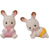 EPOCH Sylvanian Families - Gemelli Coniglietti di Cioccolato con Passeggino, Giochi di costruzione 