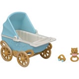 EPOCH Sylvanian Families - Gemelli Coniglietti di Cioccolato con Passeggino, Giochi di costruzione 