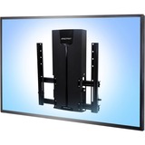 Ergotron 61-128-085 supporto da tavolo per Tv a schermo piatto 160 cm (63") Nero Parete Nero, 31,8 kg, 116,8 cm (46"), 160 cm (63"), Regolazione altezza, Nero