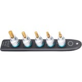 Hazet SmartRail 1/2" set di inserti per chiave a bussola, esagonale interno, 5 pezzi, chiave combinata   Nero