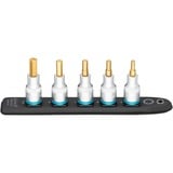 Hazet SmartRail 1/2" set di inserti per chiave a bussola, esagonale interno, 5 pezzi, chiave combinata   Nero
