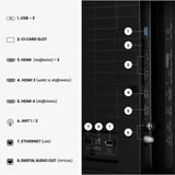 Hisense ULED 65E8S MiniLED, QLED TV Nero/grigio scuro