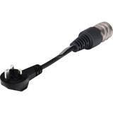 Juice Technology Adattatore di sicurezza JUICE CONNECTOR, TYP G (UK) CELSIUS Nero