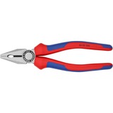 KNIPEX 03 02 200 Pinze da elettricista pinza, Pinze universali blu, Pinze da elettricista, 1,6 cm, Acciaio, Vinile, Blu/Rosso, 20 cm