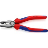 KNIPEX 03 02 200 Pinze da elettricista pinza, Pinze universali blu, Pinze da elettricista, 1,6 cm, Acciaio, Vinile, Blu/Rosso, 20 cm