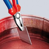 KNIPEX 03 02 200 Pinze da elettricista pinza, Pinze universali blu, Pinze da elettricista, 1,6 cm, Acciaio, Vinile, Blu/Rosso, 20 cm
