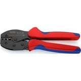 KNIPEX PreciForce Crimpzange 97 52 36 SB, Pinza crimpatrice rosso/Blu