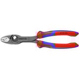 KNIPEX TwinGrip pinza frontale 82 02 200, Pinza da presa rosso/Blu
