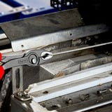 KNIPEX TwinGrip pinza frontale 82 02 200, Pinza da presa rosso/Blu