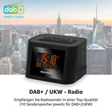 Karcher DAB 2420, Radio sveglia Nero