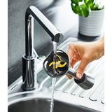 Krups HZ95JD, Frullatore a immersione acciaio inox satinato/Nero